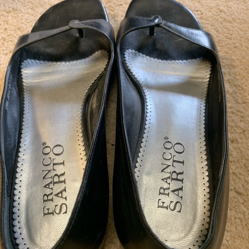 Franco sarto peep toe shoe